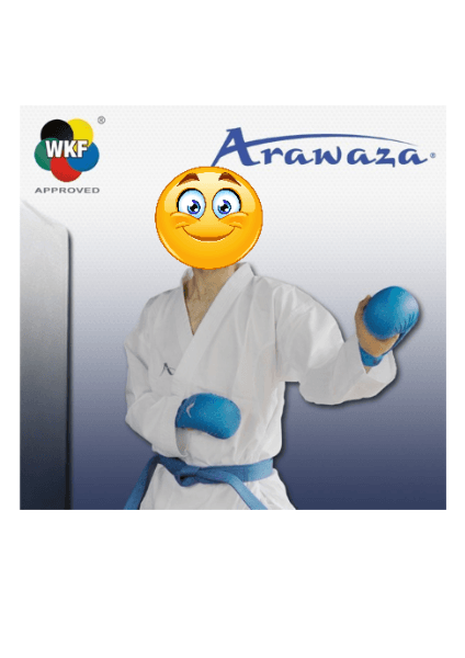 WKF Kumité kimono Deluxe 160-165 approved/homologué