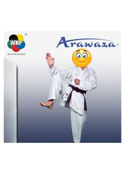WKF Kumité kimono Deluxe Evo 160-165 approved/homologué